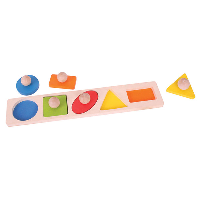 Bigjigs Toys BJTBB040 Shape Matching Puzzle