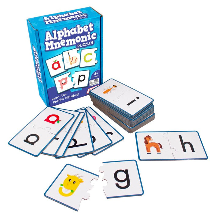 Junior Learning JRL742 Alphabet Mnemonics Puzzle