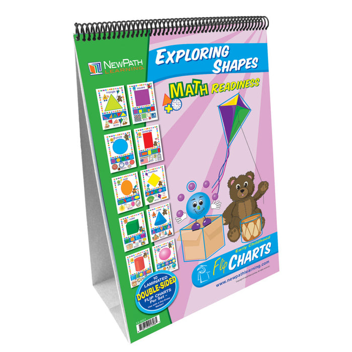 NewPath Learning NP-330021 Exploring Shapes Curriculum Mastery Flip Chart