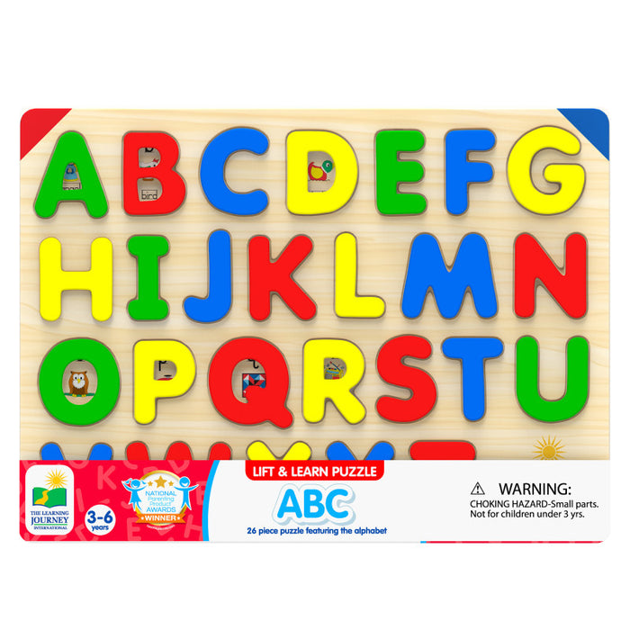 The Learning Journey International LJI285138 Lift & Learn ABC Puzzle